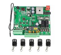 Apriporta, 12V/24V Scheda for Automatico Doppi Bracci Apri del Cancello a Battente di Controllo Pannello Intelligente Centro Sostituire Raccordi per cancello scorrevole(With 5 RC)