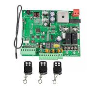 Apriporta, 12V/24V Scheda for Automatico Doppi Bracci Apri del Cancello a Battente di Controllo Pannello Intelligente Centro Sostituire Raccordi per cancello scorrevole(With 3 RC)