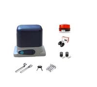 Apriporta, 800KGS Operatore elettrico della porta azionamento automatico cremagliera scorrevole residenziale con telecomando for il controllo app apri per cancello scorrevole(KIT 2)
