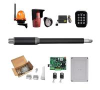 Apriporta, Apriporta automatico a battente singolo - 10 piedi di lunghezza 450 libbre con serratura elettrica controllo Wi-Fi solare per cancello scorrevole(Noir)