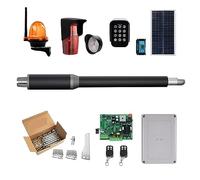 Apriporta, Apriporta automatico a battente singolo - 10 piedi di lunghezza 450 libbre con serratura elettrica controllo Wi-Fi solare per cancello scorrevole(Pink)