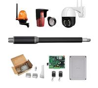 Apriporta, Apriporta automatico a battente singolo - 10 piedi di lunghezza 450 libbre con serratura elettrica controllo Wi-Fi solare per cancello scorrevole(Oranje)