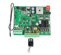 Apriporta automatico, 12V/24V Scheda for Automatico Doppi Bracci Apri del Cancello a Battente di Controllo Pannello Intelligente Centro Sostituire Raccordi(With 1 RC)