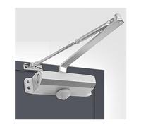 Apriporta automatico Automatico chiudiporta a molla tampone idraulico regolabile fermaporta velocità chiusura silenziosa for 25 a 105 kg(M)