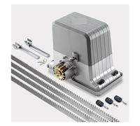 Apriporta Automatico, Eccellenza Uso Cremagliera con cerniera in acciaio Sposta apricancello Porte Automazione Macchina for cancelli scorrevoli scorrevoli Resistente al freddo con kit rack(WiFi 3A)