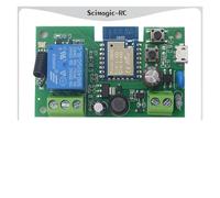 Apriporta Automatico, Interruttore motore di accesso alla porta elettrica Tuya Smart Garage Gate, USB 5V DC 12V 24V 32V, modulo relè a impulsi a 1 canale, telecomando RF433(85-250V RF)