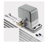 Apriporta Automatico, Kit completo 1800KG Apricancello scorrevole scorrevole Chiudiporta galleggiante con fotocellule da 7/8m Controller for cancello Wi-Fi leggero opzionale(8M kit 5)
