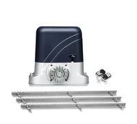 Apriporta Automatico, Modello base Apricancello Scorrevole AC600KG 1400LBS Con 6 Metri Cremagliera In Acciaio Cerniera Gear Telaio for La Casa Villa Metallo Cancello di Ferro(Kit a)