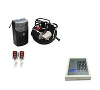 Apriporta automatico per garage, con motore e rotolo, per aprire il cancello e aprire il motore, 250 N, forza di sollevamento per la sicurezza domestica (kit 6)