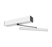 Apriporta basculante automatico, 50 W, con telecomando e pulsante, azionamento elettrico per porte interne ed esterne, angolo di apertura di 120°, funzione di bloccaggio