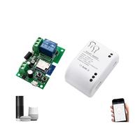 Apriporta del garage, Controller for apertura porta garage WIFI Smart Switch On Off Modulo relè Cancello aperto Controllo vocale Adatto a cancelli versatili (Color : 1CH 7-32V CASE)
