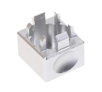 Apriporta, tastiera meccanica Aprire Keycaps in lega di alluminio interruttore Puller metallo interruttore albero estrattore Accessori di ricambio (Argento)