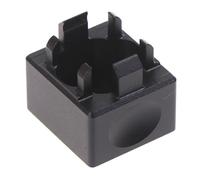 Apriporta, tastiera meccanica Aprire Keycaps in lega di alluminio interruttore Puller metallo interruttore albero estrattore Accessori di ricambio (Nero)
