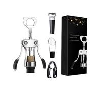 Aprire Bottiglie Vino - Attrezzo per Bar a Forma di Farfalla con Tagliafogli,Apri Birre,per Cucina Bar Campeggio BBQ Matrimoni Riunioni Ristorante