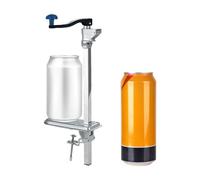 Aprire l'apri inossidabile in acciaio inossidabile per manuale commerciale, apriscatole per le lattine alte, durevoli e regolabili per ristoranti e hotel argento 59cm/23in