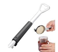 Apriscatole - 2 in 1 Regolabile Multiuso per Vino Barattoli e Bottiglie,Utile Attrezzo Apri Scatole per Aprire Linguette di Lattine - Per Unghie Lunghe Anziani Uomini Donne Bar Camper Casa Campeggio V
