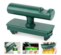 Apriscatole a Mano, Apriscatole Manuale Regolabile, 2 in 1 Apriscatole Manuale, Acciaio Inossidabile Apri Barattoli, Multifunzione Apriscatole Per Anziani, Persone Affette Da Artrite e Donne