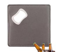 Apriscatole a mano, in acciaio inox, resistente, sottobicchiere quadrato, multifunzionale, apribarattoli e bottiglie, apribottiglie multifunzione per campeggio