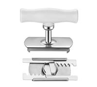 Apriscatole - Accessorio da cucina con manico antiscivolo resistente, multifunzione | Strumento facile da impugnare per uomini, donne, anziani, bambini, feste, barbecue, spiaggia, campeggio, viaggi