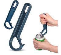 Apriscatole ad anello con apertura a scatto, facile da aprire, per anziani, soda, cibo per animali domestici, lattine per gatti, birra, Parkinson, aiuti per regali di vita, gadget per persone con
