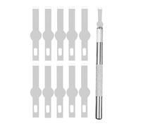 Apriscatole antiscivolo per riparazione telefono, kit di precisione per lo smontaggio di vetro dello schermo, orologio computer portatile, manico ergonomico, strumenti multifunzionali, per