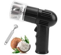 Apriscatole automatico per noci di cocco e perforatrice, in acciaio inox, con un solo pulsante, per noci di cocco giovani e mature, ideale per casa, cucina, bar di succhi di frutta