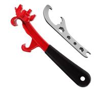 Apriscatole - Confezione da 2 apribottiglie multifunzionale | Strumento ergonomico antiscivolo - Apriscatole in alluminio robusto da 310 G per secchi, barattoli di vernice e contenitori, Idea