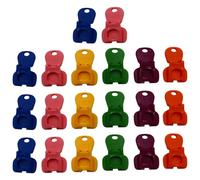 Apriscatole e coperchio in plastica, 24 pezzi, tappo di protezione per bevande facili, apribottiglie completo per bibite, birra, coca cola