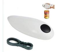 Apriscatole elettrico, apriscatole elettrico automatico, pazienti con artrite e cuochi per aprire lattine a mani libere, apriscatole elettrico per tutte le dimensioni