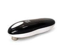 Apriscatole elettrico CELIRO A1 - Apriscatole con bordo liscio, avvio e arresto Easy-Touch, design ergonomico, compatto e senza fili - Nero