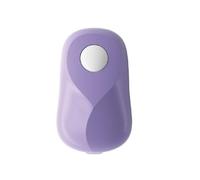 Apriscatole elettrico con bordo liscio, apriscatole automatico One Touch, funzionamento senza fili, con arresto automatico e blocco di sicurezza, design facile da aprire per mani artritiche (viola)