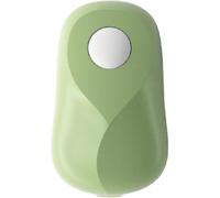 Apriscatole elettrico con bordo liscio, apriscatole automatico One Touch, funzionamento senza fili, con arresto automatico e blocco di sicurezza, design facile da aprire per mani artritiche (verde)