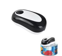 Apriscatole Elettrico, One-Touch Apribottiglie Elettrico, Bordo Liscio, Apri Barattoli Intelligente per Cucina e Ristorante, Adatto ad Anziani e Artritici