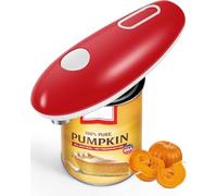 Apriscatole elettrico One Touch, apriscatole elettrico per artrite, apriscatole con interruttore One Touch, per cucina, vecchio, ristorante, chef, la scelta migliore - potente sicuro e facile