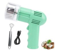 Apriscatole Elettrico per Cocco, Perforatore Automatico per Cocco in Acciaio Inossidabile 2000mAh Dispositivo di Apertura Rapida Ricaricabile Risparmia Lavoro Gadget da per la (Verde)