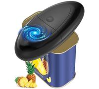Apriscatole Elettrico, per Tutte le Dimensioni di Lattine, Coperchio Senza Bordi Affilati, Apriscatole Automatico One Touch per Anziani, Elettrodomestico da Cucina per Artriti e Mani Deboli
