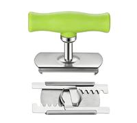 Apriscatole | Impugnatura resistente | Apricoperchio multifunzionale | Utensile da cucina antiscivolo per uomini donne anziani bambini barbecue campeggio viaggi picnic casa dormitorio camper