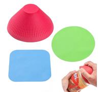 Apriscatole in | 3 apriscatole antiscivolo | Utensili da cucina, apriscatole in multifunzione per bambini, donne, mani deboli, anziani