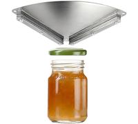 Apriscatole in Acciaio Inox, Apriscatol sottopensile per mani deboli e apribottiglie in vetro, apre coperchi di qualsiasi dimensione, Apriscatole con una sola mano