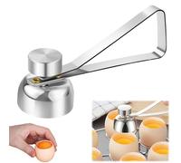 Apriscatole in acciaio inox Egg Topper Tagliauovo In Acciaio Inossidabile strumento da cucina semplice per uova sode per uova sode crude/morbide