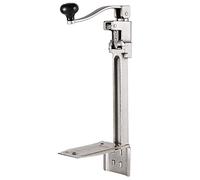 Apriscatole in acciaio inox elettrico professionale - apribarattoli manuale da banco regolabile con base in acciaio - apriscatole resistente ideale per bar, ristoranti e cateri