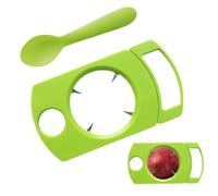 Apriscatole in acciaio per sbucciare il frutto della passione, ergonomico, accessorio da cucina con cucchiaio, per ristorante, feste, incontri, picnic, campeggio