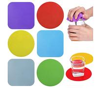 Apriscatole in Silicone, 6pcs Apri Barattoli Silicone per Anziani con Mani Artritiche o Deboli