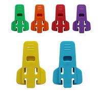 Apriscatole manuale - ABS 2,13x1,34 pollici | Strumento apriscatole da cucina facile da 6 pezzi | Anello superiore per bevande a prova di perdite, linguetta per bevande in alluminio, soda, birra, cola