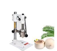 Apriscatole manuale for noci di cocco, in acciaio inox, for bottiglie, apertura larga 6 cm, design in acciaio inox lucido for aprire facilmente le noci di cocco, strumento di perforazione