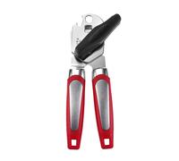 Apriscatole manuale rosso 3 in 1 con utensile da cucina e bottiglia