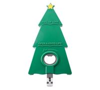 Apriscatole multifunzione a forma di albero di Natale bottiglia manico ergonomico strumento da cucina multiuso lattina da campeggio