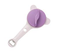 Apriscatole per anziani, apriscatole 4 in 1, strumento per aprire bottiglie da cucina, bar, campeggio, picnic, appartamento, dormitorio, ristorante