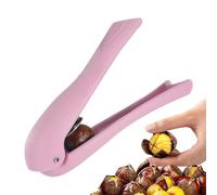 Apriscatole per castagne multifunzione con clip per castagne | Taglierina per castagne a forma di - Apridadi con clip di castagno con presa stabile per riunioni di famiglia,