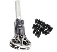 Apriscatole per Orologio a Tre Ganasce, Guarda il Coperchio Posteriore Aperto Apri Casse Apricasse a Chiave Orologio della Rimozione Watch Back Remover Tool with 18 Opening Screws per Watch Repair